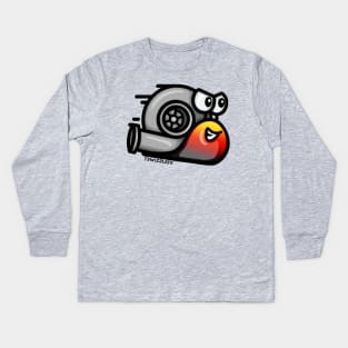 Turbo Snail - Volcano Kids Long Sleeve T-Shirt